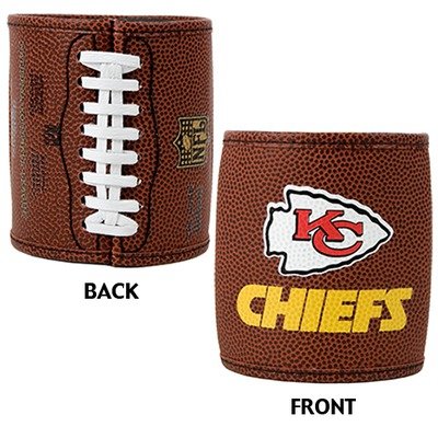 NFL Kansas City Chiefs Football Can Holder (Set of 2)
