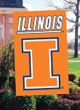 Illinois Fighting Illini 2 Sided Large House Flag