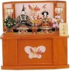 ちあき ひな人形 収納飾り 雛人形親王飾り