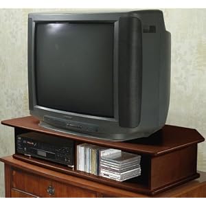 Drayton Tier Tv Turntable Oak