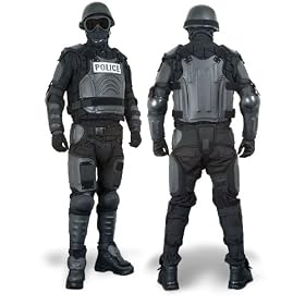 Damascus FX1 FlexForce Modular Hard Shell Full Body Crowd Control System, X-Large