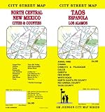 Taos, New Mexico / Los Alamos / Espanola / North Central NM Street Map