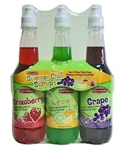 Slushie Express Syrup Summer Chill Flavors Value Pack- 3 Pack