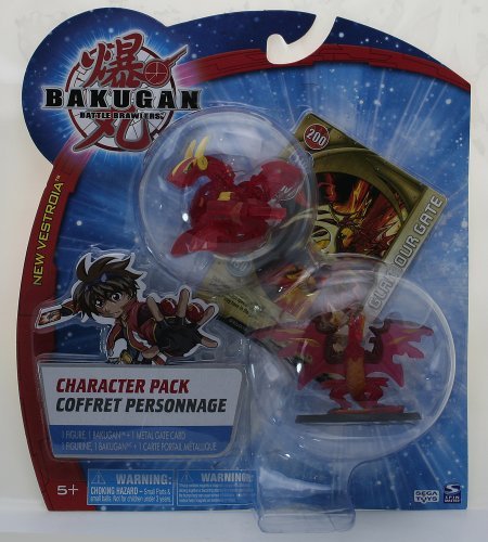 Bakugan Battle Brawlers Character Pack - " NOT Randomly Picked", Shown As In The Picture!