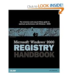 Microsoft Windows 2000 Registry Handbook