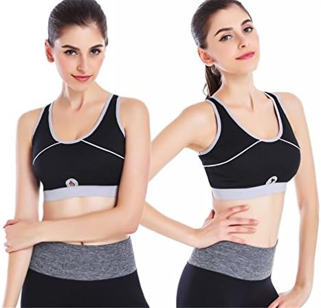 Weigeer Womens Padded Bra Top Athletic Vest Gym Fitness Yoga Stretch Sports Bra