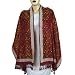Indian Pure Silk Scarves Wraps Womens Accessory 22 x 72 inches