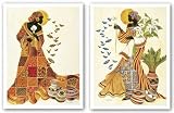 Soul's Awakening and Soul's Flight Set by Keith Mallett 18x24 Art Print Poster