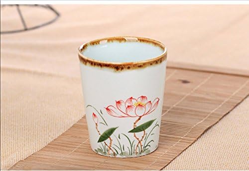 Eternal Ceramic Coffee Mug Tea Cups Chinese Gongfu Tea Set (tea cup Lotus)