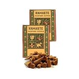 Pine - Namaste Milder Fragrance Natural Cone Incense - 16 Cone Box