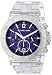 Michael Kors,Michael Kors Quartz Blue Round Dial Clear Band - Women's Watch MK5409,Michael Kors,MK5409,MK5409