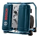 Bosch CET3-10 3 Gallon 1 HP Mini Twin Angled Tank Air Compressor