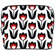 Tulips Novelty Print Design Cosmetic Case or Mini Hold All
