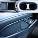 Custom Fit Cup Holder and Door Liner Accessories for 2018 2017 2016 Honda HR-V 18-pc Set (Solid Black)
