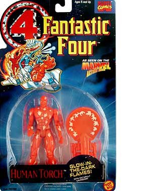  Fantastic Four > Human Torch (Glow-in-the-Dark) Action Figure