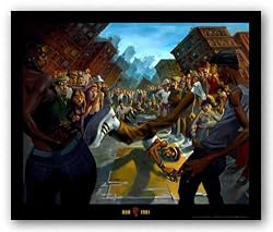 1981 by Justin Bua 29.8"x25.3125" Art Print Poster