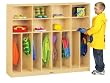 Jonti-Craft 2685JC 60" 8-Section Neat-n-Trim Lockers, Natural