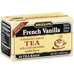 French Vanilla. 1 Case. 120 tea bags by Bigelow