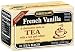 French Vanilla. 1 Case. 120 tea bags
