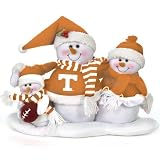 Tennessee Volunteers Decorative Table Top Snowman Family Figurine