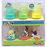 Baby Looney Tunes 3-Pack Feeding Bottles