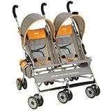 Jeep Wrangler Twin Sport All-Weather Umbrella Stroller, Fierce