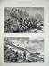 1882 Floods Tyrol Austrian Riflemen Railway Linz River