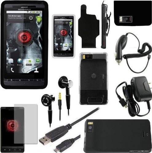 Accessory Bundle MB810 (10in1) for Motorola Droid X (MB810) Verizon Wireless - Custom Pack by MAGBAY