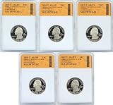2010 S America's Beautiful Nat'l Parks Quarter Proof Set Graded PR70CAM by SGS
