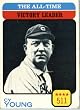 1973 Topps # 477 Cy Young Baseball Card - In a protective screwdown case!