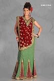 Archana Trend Setter Lehenga Choli Style Georgette Sari Saree