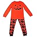 CM-CG Little Boys' Hallowmas Pumpkin Pajama Long Shirts & Pants Set 2 PC 12M-7Y
