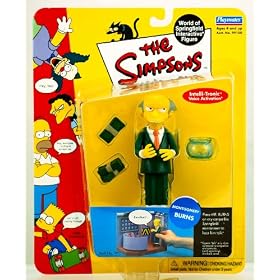 The Simpsons Mr. Burns Series 1 Playmates