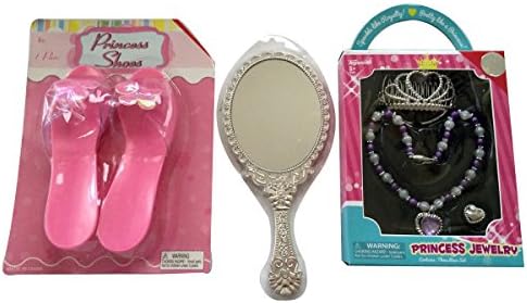 Princess Dress up Set for Girls Ages 3 and Up
