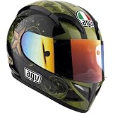 AGV T-2 WARRIOR HELMET (SMALL) (BLACK)