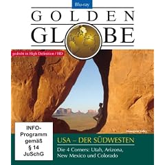 USA - der S�dwesten (Die 4 Corners: Utah, Arizona, New Mexico und Colorado) Reihe: Golden Globe (Blu-ray) - L�nge: ca. 90 Minuten