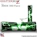 Radioactive Green Skin by WraptorSkinz TM fits XBOX 360 Factory Faceplates