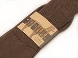 Alpaca Dress Socks Mens Brown