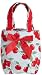 Jessie Steele Kitchen Cherry Lunch Tote Bag with Bow