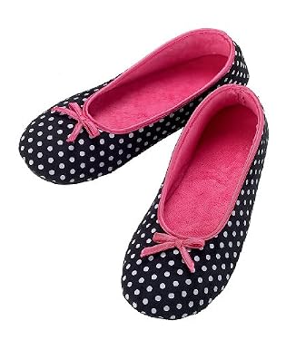 Polka dot slippers Size3
