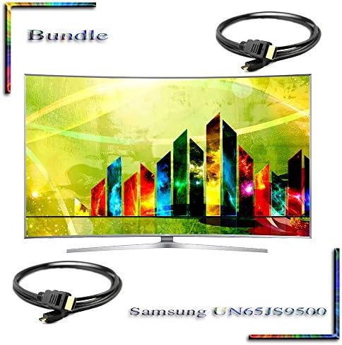 UN65JS9500 65 inch curved Smart LED 4K Ultra HD TV un65js9500 Bundle