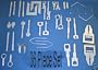 36-pc RADIO REMOVAL TOOL SET - Car Audio Tools Keys