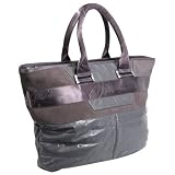 Diesel Your Way-Mine DS 00BT68-PS145-T5187 Grey with Purple Hue Tote/Shoulder Bag