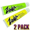 Zinka Colored Sunblock Zinc Waterproof Nosecoat 2 Pack Bundle - Green Yellow