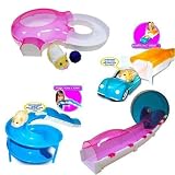 Zhu Zhu Pets Hamster House Starter Set with Add On Hamster Wheel, Ramp and Slide, and Garage Bundle