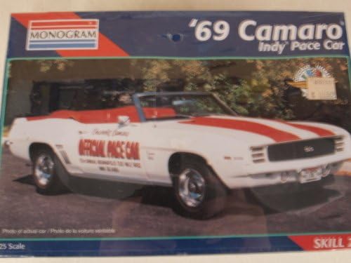 Monogram '69 Camaro "Indy Pace Car" 1/25 Scale Plastic Model Kit