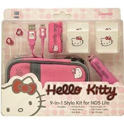 Hello Kitty DSL-13009 Nintendo Ds Lite Hello Kitty Starter Pack