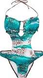 SPLIT Palm Reader Womens One Piece Swimsuit