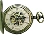 Mens Stainless Pocket Watch by Bariloche Pocket Watches 57528ATS-W2