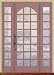 Pebble Clear Etched Glass Window Film 32" x 74"
